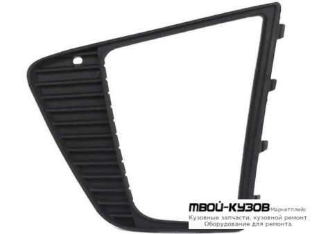 РЕШЕТКА БАМПЕРА ПЕРЕДНИЙ ЛЕВАЯ СТОРОНА С ОТВЕРСТИЯМИ ПОД ПРОТИВОТУМАННЫЕ ФАРЫ (КИТАЙ) для Hyundai CRETA (2016-)