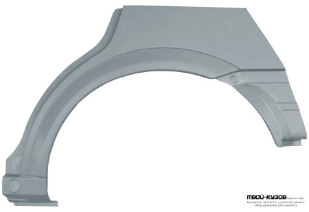 РЕМКОМПЛЕКТ ЗАДНЕГО ПРАВОГО КРЫЛА 4 ДВ для ASTRA G 98-09