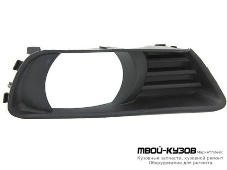 РЕШЕТКА БАМПЕРА ПЕРЕДНИЙ ПРАВАЯ СТОРОНА С ОТВЕРСТИЯМИ ПОД ПРОТИВОТУМАННЫЕ ФАРЫ (КИТАЙ) для Toyota CAMRY V40 (01.2006-)