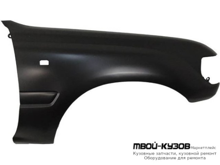 КРЫЛО ПЕРЕДНИЙ ПРАВАЯ СТОРОНА С ОТВ ПОД ПОВТОРИТЕЛЬ (КИТАЙ) для Toyota LANDCRUISER 80 (01.1990 - 01.1998)