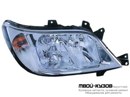 ФАРА ПРАВАЯ СТОРОНА С ПРОТИВОТУМ КОРРЕКТОР (КИТАЙ) для Mercedes SPRINTER (02.2000-)