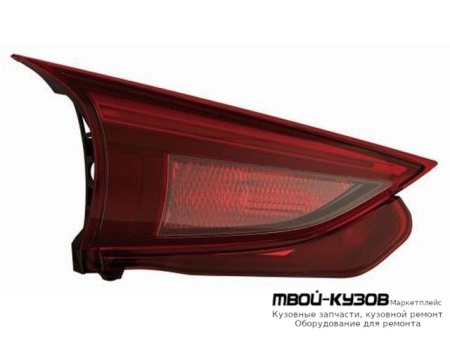 ФОНАРЬ ЗАДНИЙ ВНУТРЕН ЛЕВАЯ СТОРОНА ДИОД (ХЭТЧБЭК) (DEPO) для Mazda 3 (2013-)