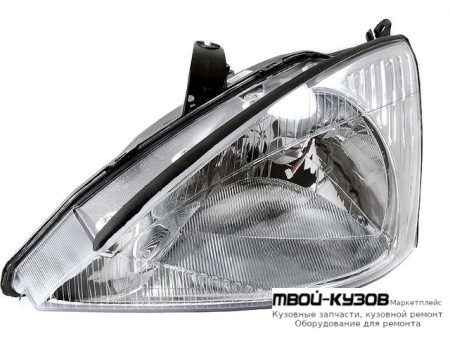 ФАРА ЛЕВАЯ СТОРОНА ПОД КОРРЕКТОР (DEPO) для Ford FOCUS (11.1998 - 10.2001) (11.2001-)