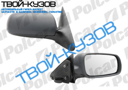 OCTAVIA 96-2004 ЗЕРКАЛО R ЭЛЕКТРИЧЕСКОЕ+ОБОГР БОЛЬШОЕ ПОД ПОКРАСКУ