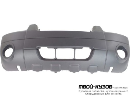 БАМПЕР ПЕРЕДНИЙ С ОТВЕРСТИЯМИ ПОД ПРОТИВОТУМАННЫЕ ФАРЫ БЕЗ ОТВ П/РАСШИРИТ СЕРЫЙ (ТАЙВАНЬ) для Ford ESCAPE USA (2001-), Ford MAVERICK (EURO) (2000-2002) ESCAPE (USA) (2001- / 2008-)
