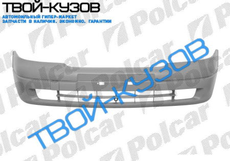ASTRA 0398- БАМПЕР ПЕРЕДНИЙ ПОД ПОКРАСКУ С ОТВ.ПОД П/Т