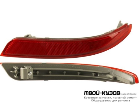 ФОНАРЬ-КАТАФОТ ПРАВАЯ СТОРОНА В ЗАДНИЙ БАМПЕР (DEPO) для Nissan ALMERA G15 (2013-)