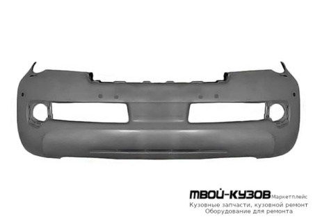 БАМПЕР ПЕРЕДНИЙ С ОТВЕРСТИЯМИ ПОД ОМЫВАТЕЛЬ ФАР ПОД ДАТЧИКИ (ориг.) для Lexus GX 460 (2009-)