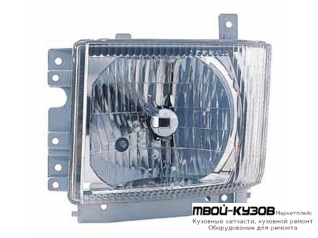 ФАРА ЛЕВАЯ СТОРОНА С КОРРЕКТОР (DEPO) для Isuzu NPR / NQR / ELF 2007-