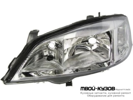ФАРА ЛЕВАЯ СТОРОНА ПОД КОРРЕКТОР (DEPO) для Opel ASTRA (03.1998 - 2003)