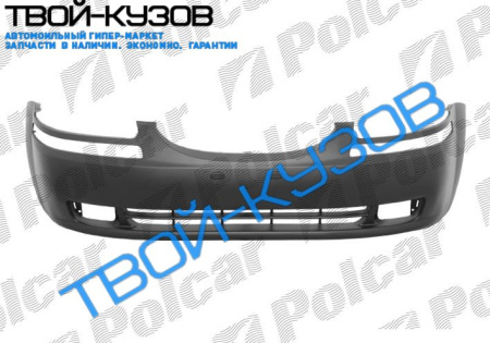 AVEO -04 - БАМПЕР ПЕРЕДНИЙ ГРУНТ С ОТВ.ПОД ПОВОРОТНИКИ