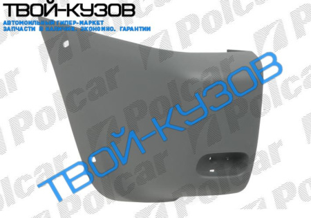 RAV4 04-05 УГОЛ ЗАДНЕГО БАМПЕРА L БЕЗ ОТВ., 5 ДВЕРЕЙ