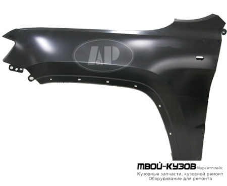 КРЫЛО ПЕРЕДНИЙ ЛЕВАЯ СТОРОНА С ОТВ ПОД ПОВТОРИТЕЛЬ (ТАЙВАНЬ) для Jeep GRAND CHEROKEE (2010-)