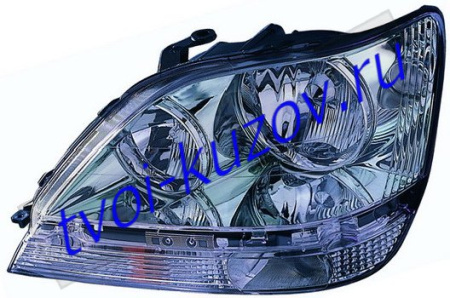 RX300 ФАРА левая (USA) внутри хромирован