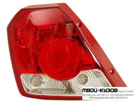 ФОНАРЬ ЗАДНИЙ ВНЕШНИЙ ЛЕВАЯ СТОРОНА (ХЭТЧБЭК) (КИТАЙ) для Chevrolet AVEO T200 (2004-)