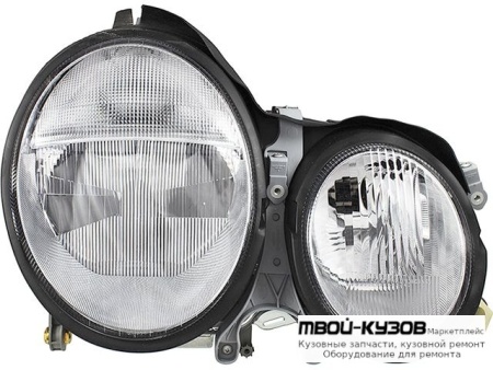 ФАРА ПРАВАЯ СТОРОНА (КСЕНОН) С КОРРЕКТОР (DEPO) для Mercedes W210 (08.1995 - 08.1999) (09.1999 - 06.2002)