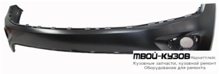 БАМПЕР ПЕРЕДНИЙ ВЕРХН БЕЗ ОТВ ПОД ДАТЧИКИ (ТАЙВАНЬ) для Jeep GRAND CHEROKEE (2010-)