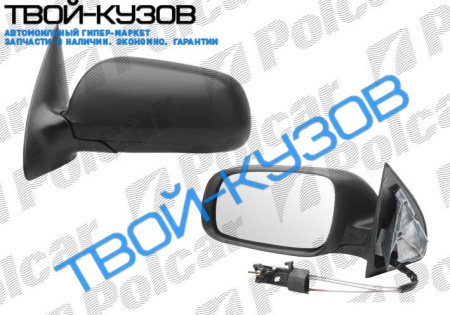 FABIA 00- ЗЕРКАЛО ЛЕВОЕ МЕХАНИЧЕСКОЕ