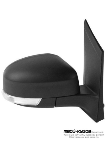 ЗЕРКАЛО ПРАВАЯ СТОРОНА ЭЛЕКТР С ПОДОГРЕВОМ , УКАЗАТЕЛЬ ПОВОРОТА (ASPHERICAL) ГРУНТ (ТАЙВАНЬ) для Ford FOCUS (2008-2010)