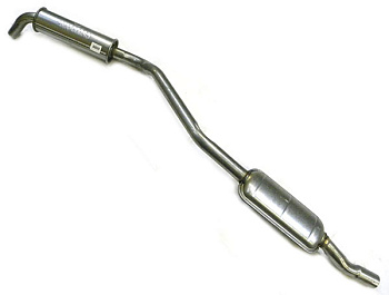 Глушитель доп. (резонатор) ВАЗ-2103 алюм. (Universal) 06406S/10404