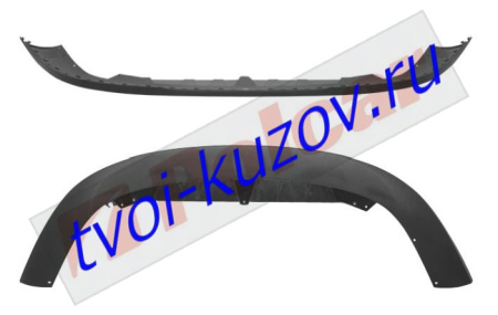 PASSAT B6 05- СПОЙЛЕР ПЕРЕДНЕГО БАМПЕРА