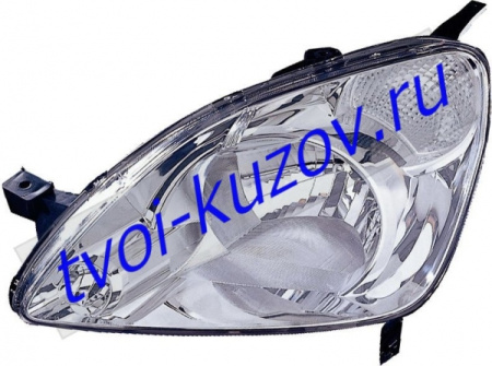 CR-V ФАРА левая под корректор с указателем поворота белого цвета