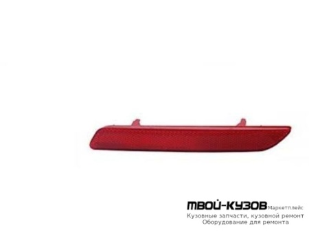 ФОНАРЬ-КАТАФОТ ЛЕВАЯ СТОРОНА В ЗАДНИЙ БАМПЕР (КИТАЙ) для Honda CRV (2006-2011)