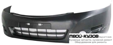 БАМПЕР ПЕРЕДНИЙ БЕЗ ОТВ П/ОМЫВАТЕЛЬ ФАР (ТАЙВАНЬ) для Nissan TEANA (2008-2013)