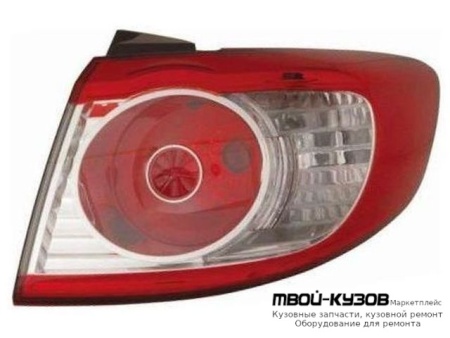 ФОНАРЬ ЗАДНИЙ ВНЕШНИЙ ПРАВАЯ СТОРОНА (DEPO) для Hyundai SANTA FE (2006-2011)