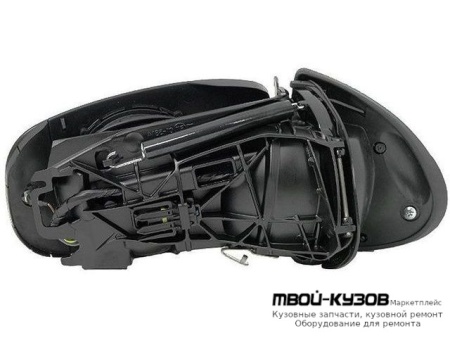 ЗЕРКАЛО ПРАВАЯ СТОРОНА ЭЛЕКТР С ПОДОГРЕВОМ , АВТОСКЛАДЫВ , ПАМЯТЬЮ 13 КОНТ БЕЗ КРЫШК (ASPHERICAL) (ТАЙВАНЬ) для Mercedes W220 (10.1998-)