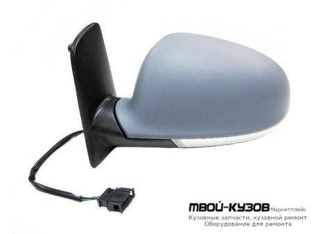 ЗЕРКАЛО ЛЕВАЯ СТОРОНА ЭЛЕКТР С ПОДОГРЕВОМ С УКАЗАТЕЛЬ ПОВОРОТА (ASPHERICAL) (ТАЙВАНЬ) для Volkswagen SHARAN (04.2000-) / SEAT ALHAMBRA (4/00)