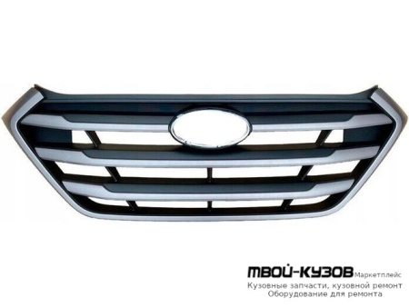 РЕШЕТКА РАДИАТОРА СЕРЫЙ. (КИТАЙ) для Hyundai TUCSON (2015-)