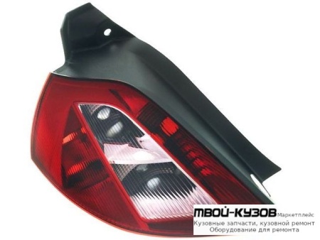ФОНАРЬ ЗАДНИЙ ВНЕШНИЙ ЛЕВАЯ СТОРОНА (ХЭТЧБЭК) (DEPO) для Renault MEGANE (2003-2007)