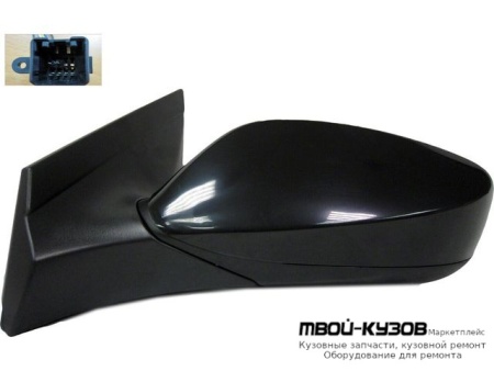 ЗЕРКАЛО ЛЕВАЯ СТОРОНА ЭЛЕКТР БЕЗ ПОДОГРЕВОМ (КИТАЙ) для Hyundai SOLARIS (2011-)