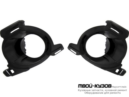 КРЕПЛЕНИЕ ФАРЫ ЛЕВАЯ + ПРАВАЯ (КОМПЛЕКТ) ПРОТИВОТУМ (ИТАЛИЯ) для Renault DOKKER (2018-)