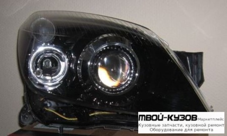 ФАРА ПРАВАЯ СТОРОНА (КСЕНОН) С КОРРЕКТОР (EAGLE EYES) ВНУТРИ ЧЁРНЫЙ для Opel ASTRA H (06.2004-)