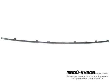 МОЛДИНГ БАМПЕРА ПЕРЕДНИЙ ЦЕНТРАЛ (КИТАЙ) для Skoda OCTAVIA (2017-2019)