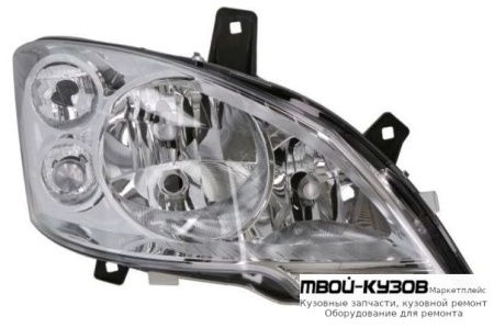 ФАРА ПРАВАЯ СТОРОНА С КОРРЕКТОР (DEPO) для Mercedes VITO (2003-)