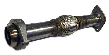 Глушитель-вставка (заменитель нейтрализатора) ВАЗ-2110 с виброкомп.(Н.Новгород)