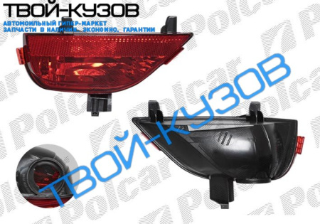 LAGUNA 07- ФОНАРЬ П/Т В ЗАДНИЙ БАМПЕР(ЛЕВЫЙ)