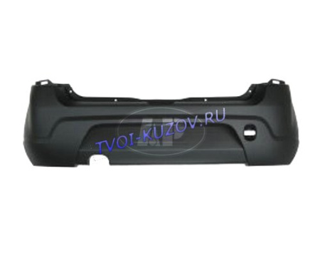 БАМПЕР ЗАДНИЙ черный