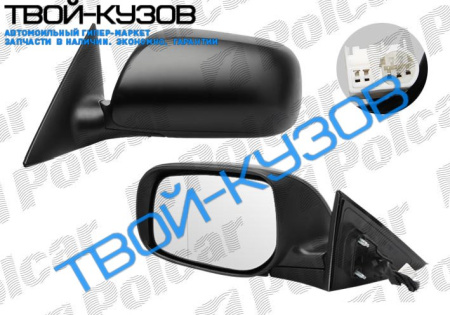 CAMRY 06- ЗЕРКАЛО ПРАВОЕ ЭЛЕКТРИЧЕСКОЕ С ОБОГРЕВОМ