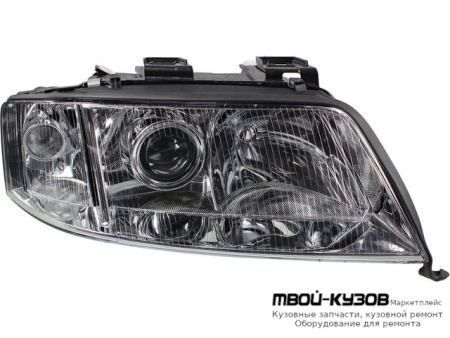 ФАРА ПРАВАЯ СТОРОНА ПОД КОРРЕКТОР (КСЕНОН) (DEPO) для Audi A6 (09.1997 - 03.2004)