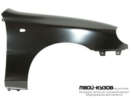 КРЫЛО ПЕРЕДНИЙ ПРАВАЯ СТОРОНА С ОТВ ПОД ПОВТОРИТЕЛЬ для Daewoo LANOS (1998-) CHEVROLET LANOS (2002-)