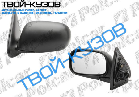 MICRA 93-03 ЗЕРКАЛО ЛЕВОЕ ЭЛЕКТРИКА ЧЕРНОЕ