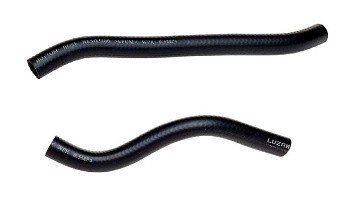 Патрубки печки ВАЗ-2170 (2шт.) (LUZAR) с хомут. (EPDM) LPKh 0127