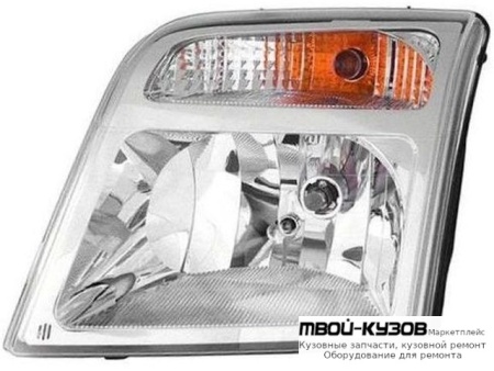 ФАРА ЛЕВАЯ СТОРОНА ПОД КОРРЕКТОР (DEPO) для Ford TRANSIT CONNECT / TOURNEO CONNECT (09.2002-)
