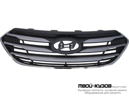 РЕШЕТКА РАДИАТОРА С ХРОМ МОЛДИНГ (КИТАЙ) для Hyundai SANTA FE (2012-)