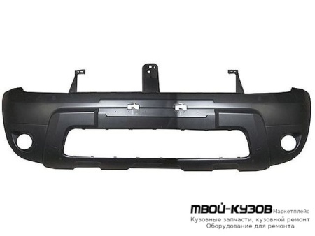 БАМПЕР ПЕРЕДНИЙ С ОТВЕРСТИЯМИ ПОД ПРОТИВОТУМАННЫЕ ФАРЫ ЧЁРНЫЙ (АРГЕНТИНА) для Renault DUSTER (2010-)