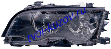E46 КУПЕ ФАРА левая с КОРРЕКТОР ВНУТРИ черного цвета